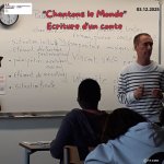 Ecriture conte Chantons le Monde