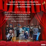 Sortie Musée du Théâtre Forain p 1